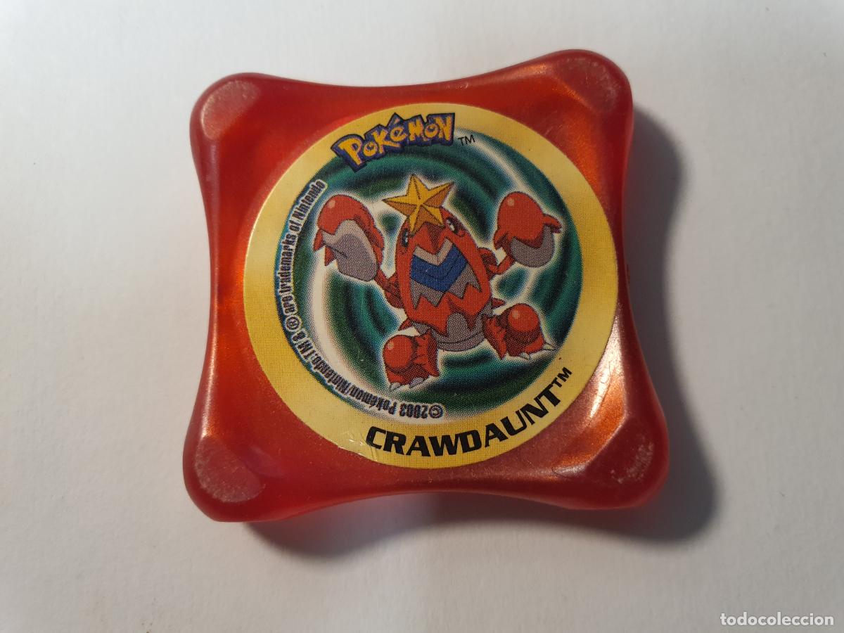 Juguetes antiguos y juegos de colecci&oacute;n: TAZO POKEMON -- 2003 -- POKEMON WAPS -- N&ordm; CRAWDAUNT