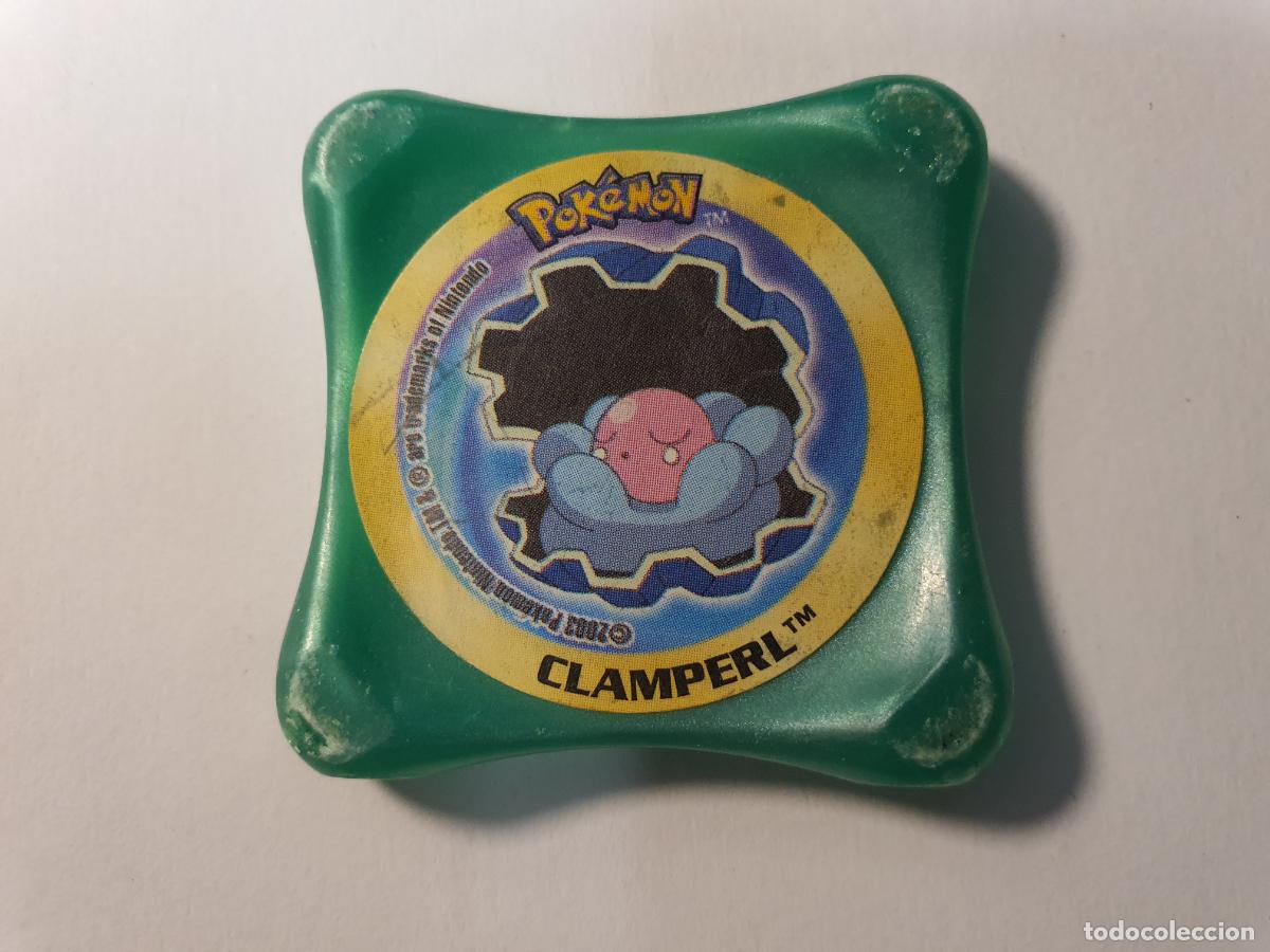 Juguetes antiguos y juegos de colecci&oacute;n: TAZO POKEMON -- 2003 -- POKEMON WAPS -- N&ordm; CLAMPERL