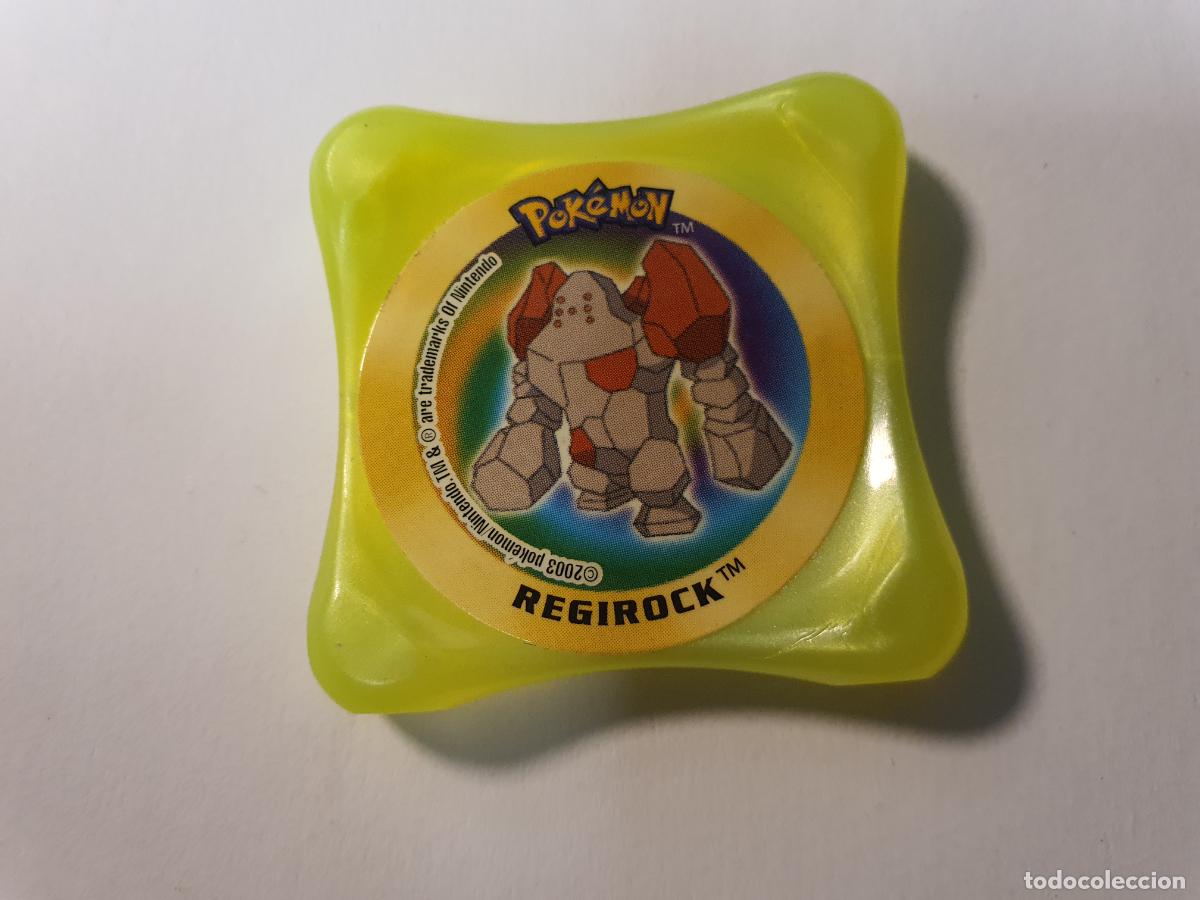 Juguetes antiguos y juegos de colecci&oacute;n: TAZO POKEMON -- 2003 -- POKEMON WAPS -- N&ordm; REGIROCK