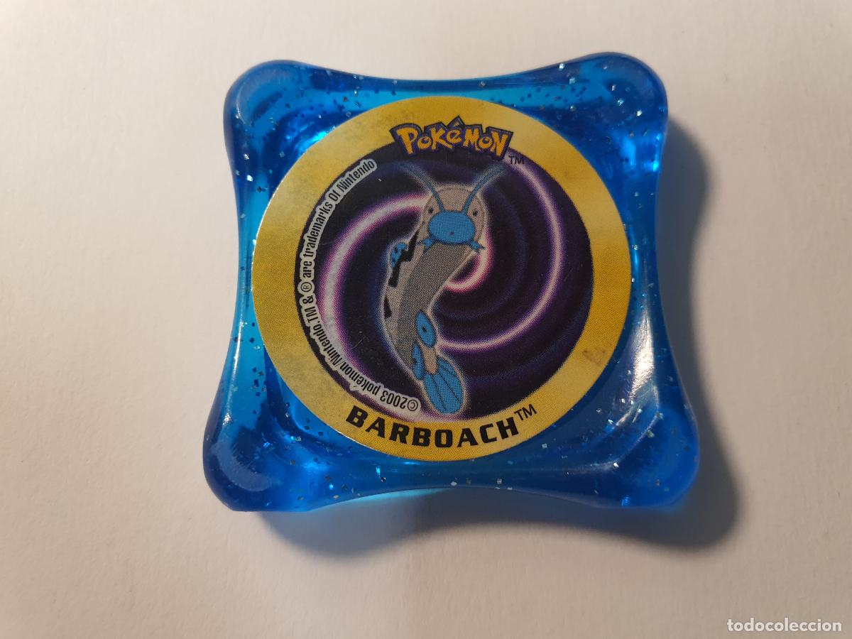 Juguetes antiguos y juegos de colecci&oacute;n: TAZO POKEMON -- 2003 -- POKEMON WAPS -- N&ordm; BARBOACH