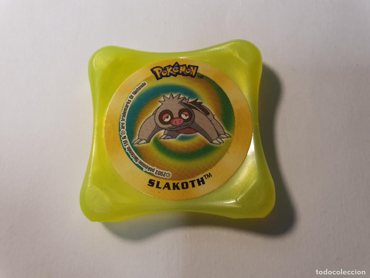 Juguetes antiguos y juegos de colecci&oacute;n: TAZO POKEMON -- 2003 -- POKEMON WAPS -- N&ordm; SLAKOTH