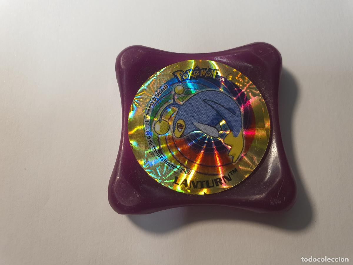 Juguetes antiguos y juegos de colecci&oacute;n: TAZO POKEMON -- 2003 -- POKEMON LASER WAPS -- N&ordm; LANTURN