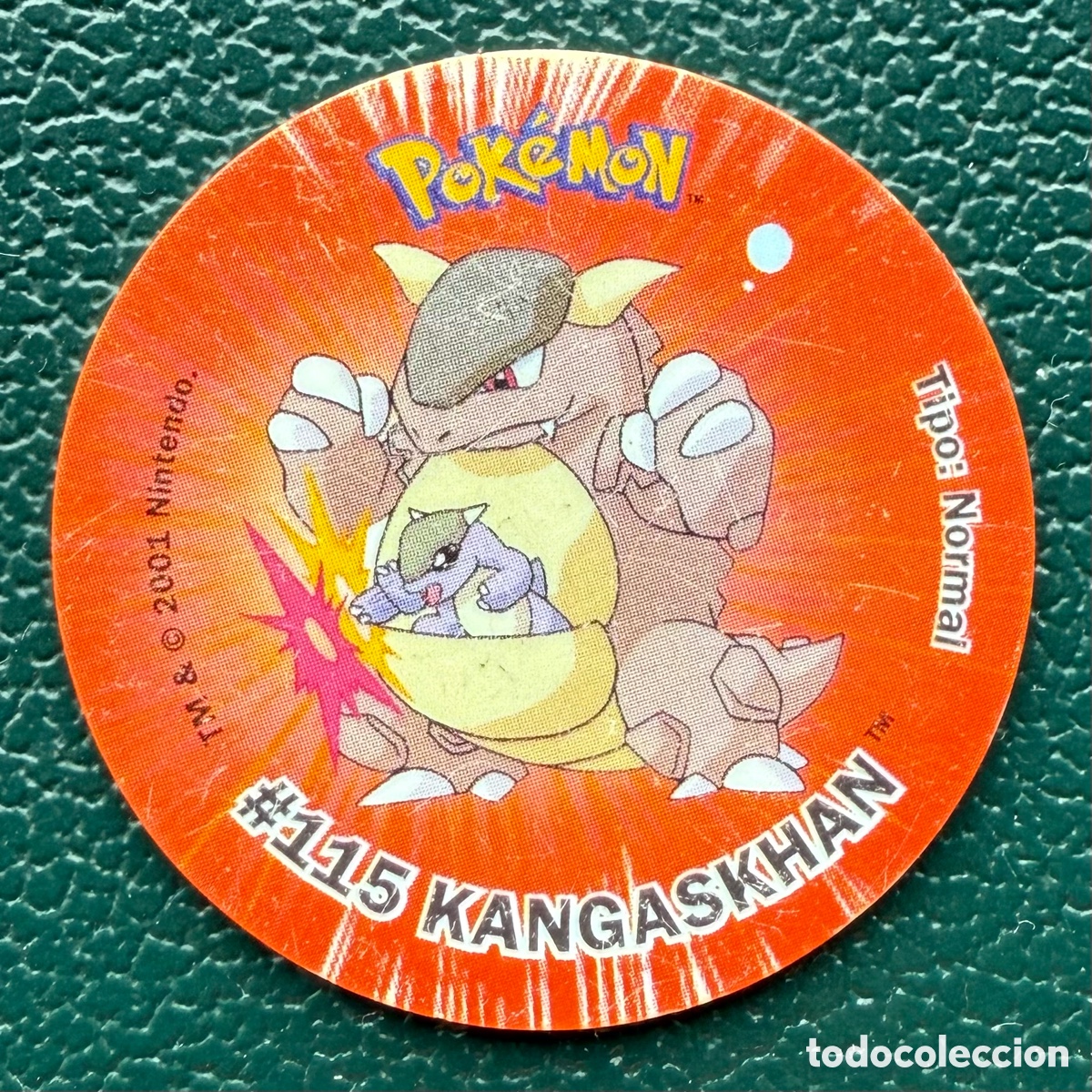 Jouets Anciens et Jeux de collection: TAZO #115 KANGASKHAN COLECCI&Oacute;N 2001 POKEMON TAZOS ATTACK MATUTANO