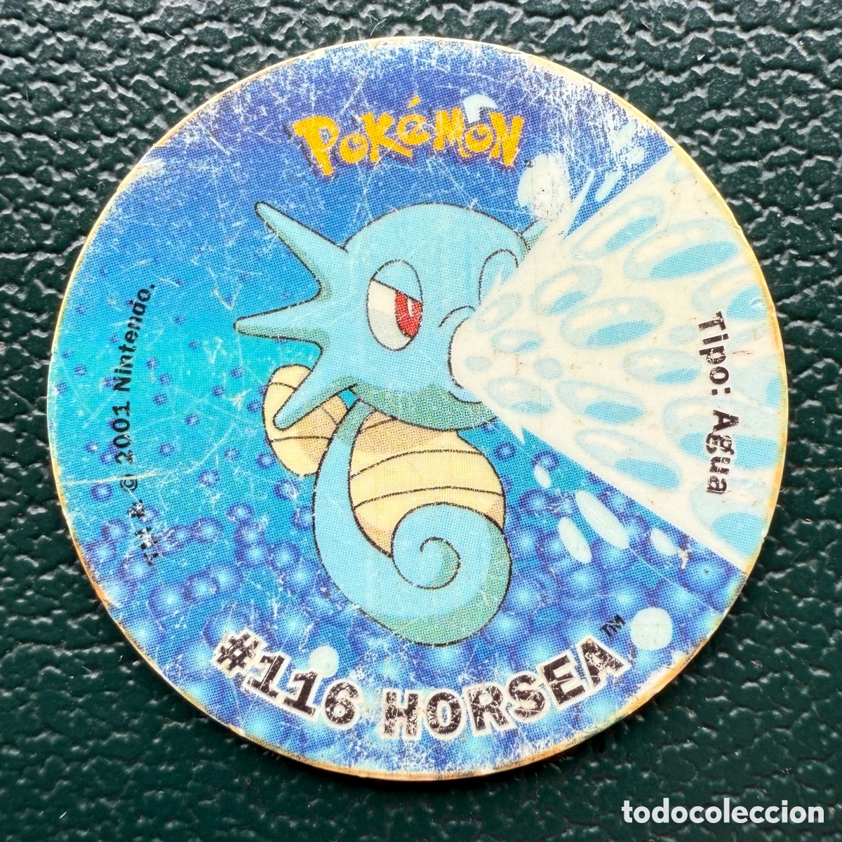 Jouets Anciens et Jeux de collection: TAZO #116 HORSEA COLECCI&Oacute;N 2001 POKEMON TAZOS ATTACK MATUTANO