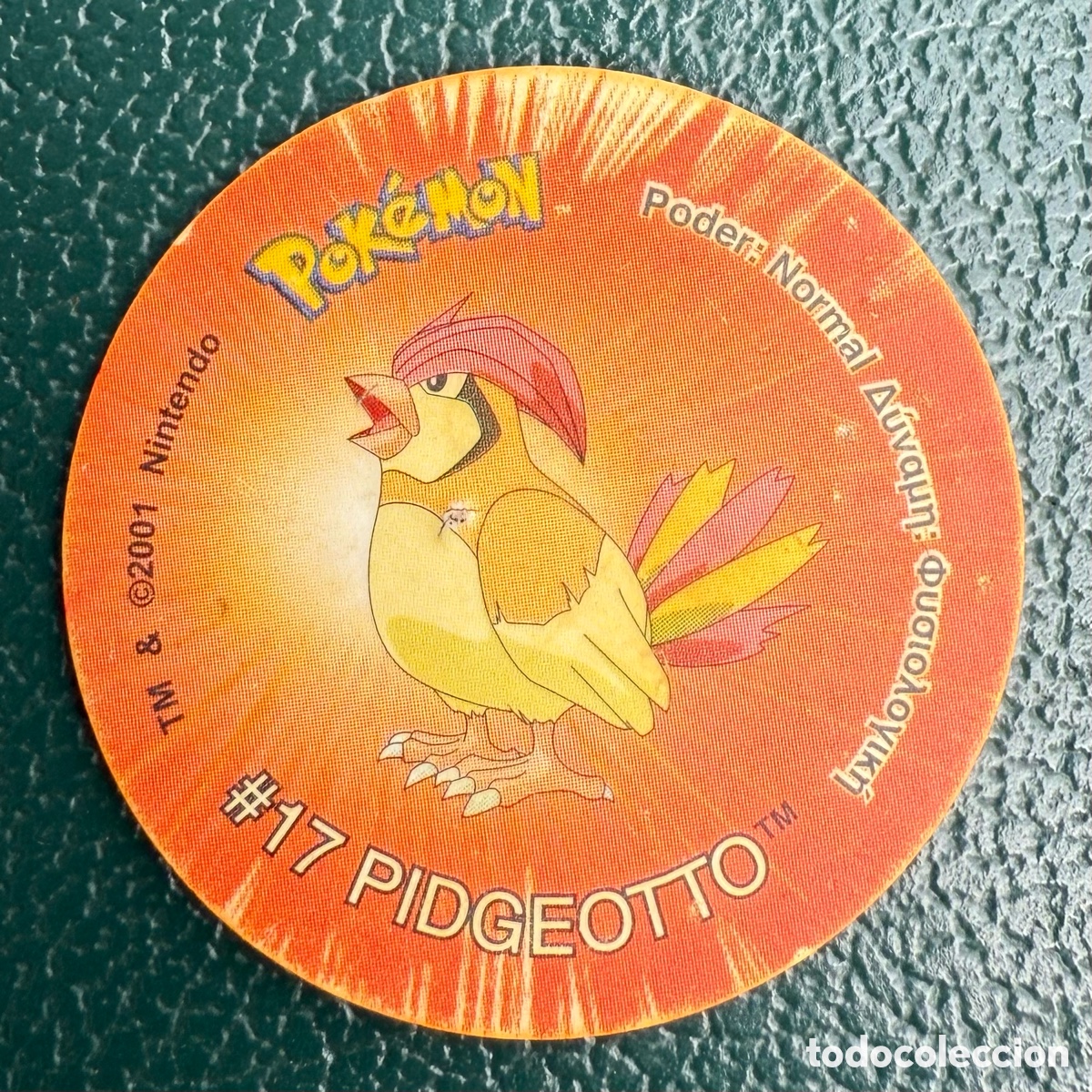Giocattoli antichi e Giochi di collezione: TAZO N&ordm; 62 #17 PIDGEOTTO COLECCI&Oacute;N 2001 POKEMON TAZOS 2 MATUTANO