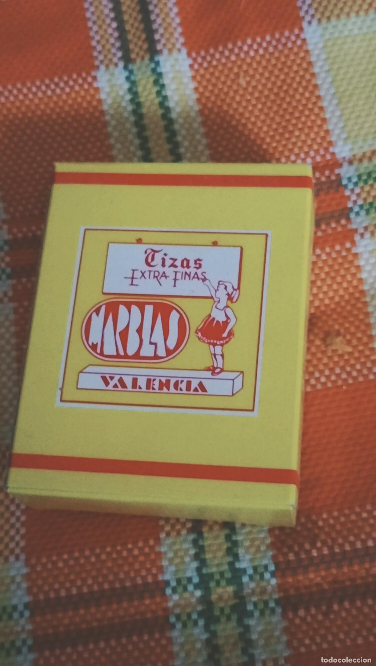 Antique Toys and Collectible Games: ANTIGUA CAJA DE TIZAS DE COLORES