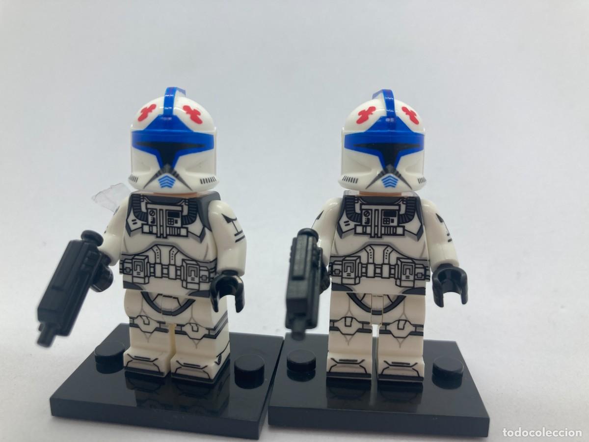 Juguetes antiguos y juegos de colecci&oacute;n: Minifiguras Star Wars Clones Legi&oacute;n 501 Pilotos