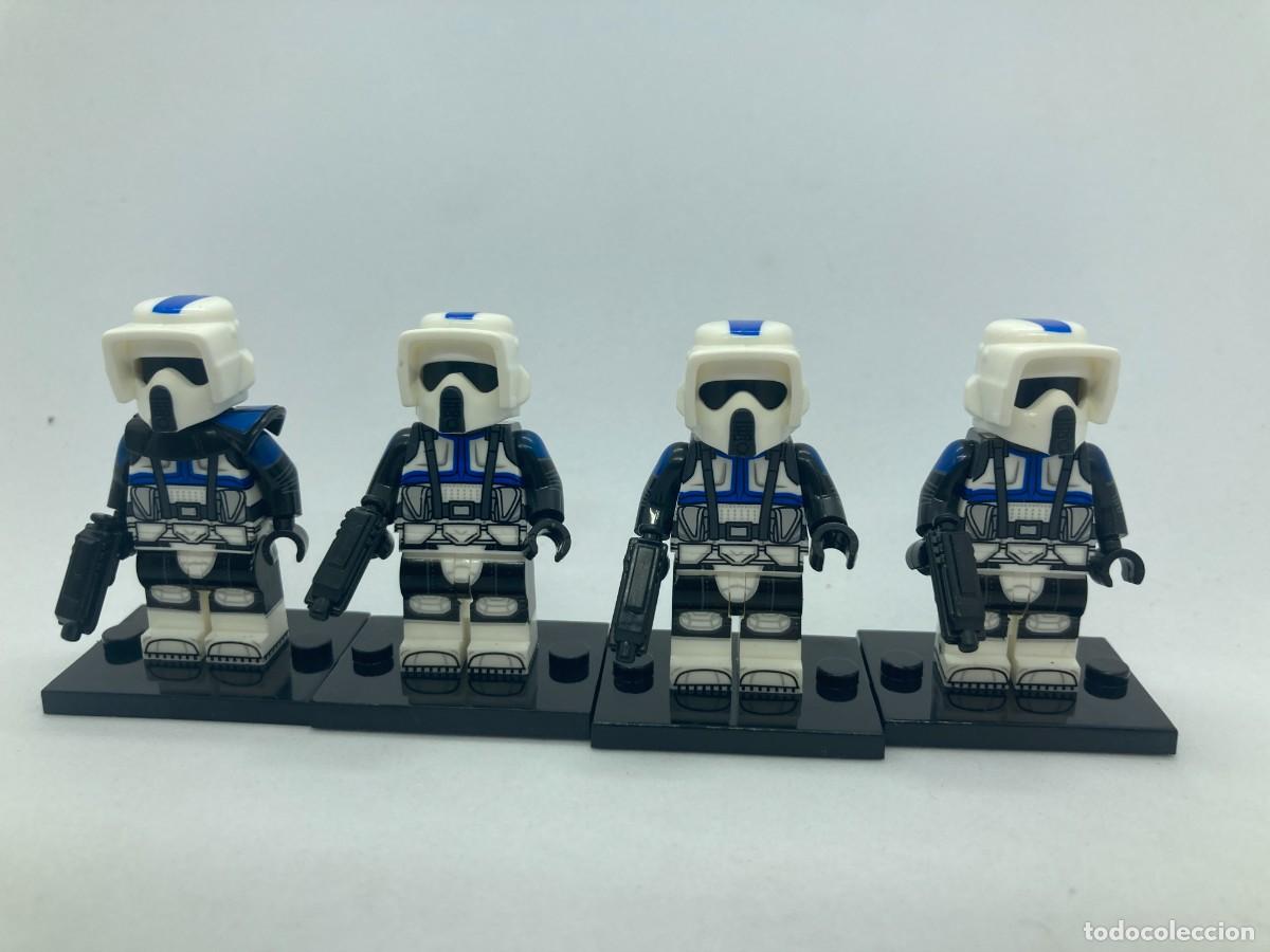 Juguetes antiguos y Juegos de colecci&oacute;n: Minifiguras Star Wars Clones Legi&oacute;n 501 Exploradores