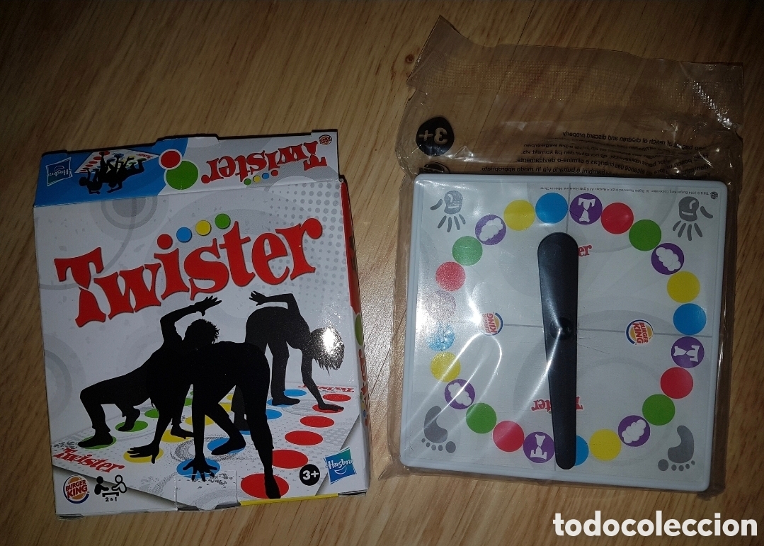 Juguetes antiguos y Juegos de colecci&oacute;n: Juego de mesa bolsillo Twister Hasbro para Burguer King del 2014 nuevo precintado
