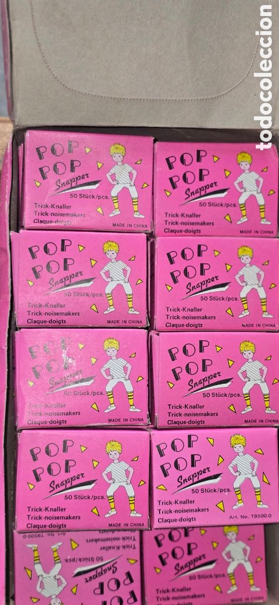 Juguetes antiguos y Juegos de colecci&oacute;n: Bombetas Petardos Pop pop 3 unidades