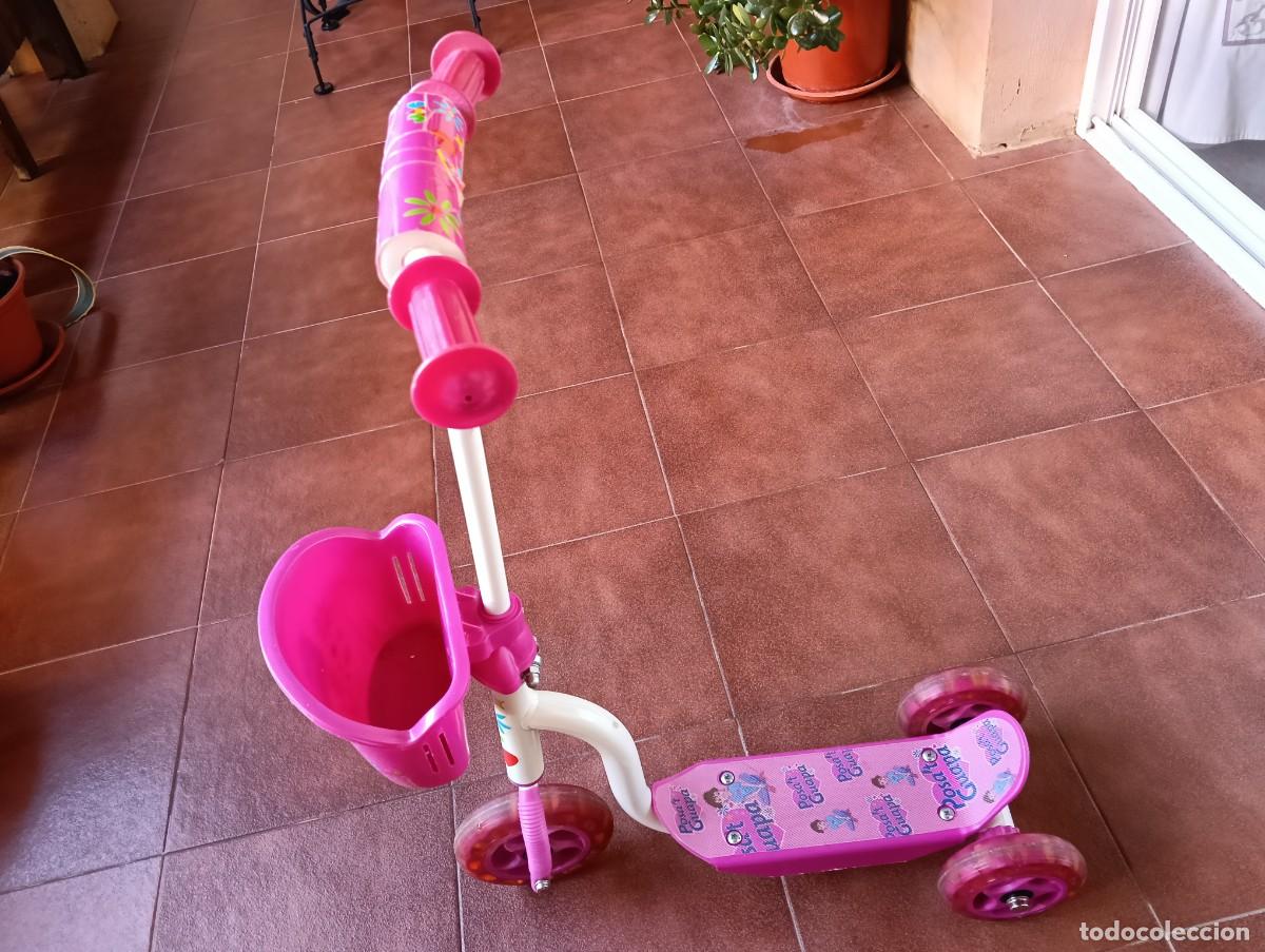 Juguetes antiguos y Juegos de colecci&oacute;n: PATINETE INFANTIL PARA NI&Ntilde;OS CON CESTA. POSA'T GUAPA
