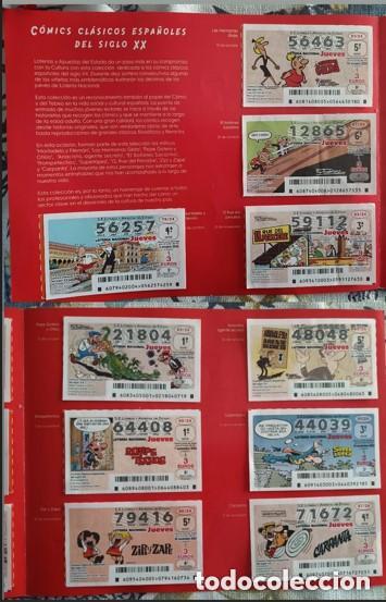Brinquedos antigos e Jogos de cole&ccedil;&atilde;o: OCASION ! ALBUM COMPLETO C&Oacute;MICS CL&Aacute;SICOS ESPA&Ntilde;OLES DEL SIGLO XX LOTER&Iacute;A NACIONAL MORTADELO TEBEOS