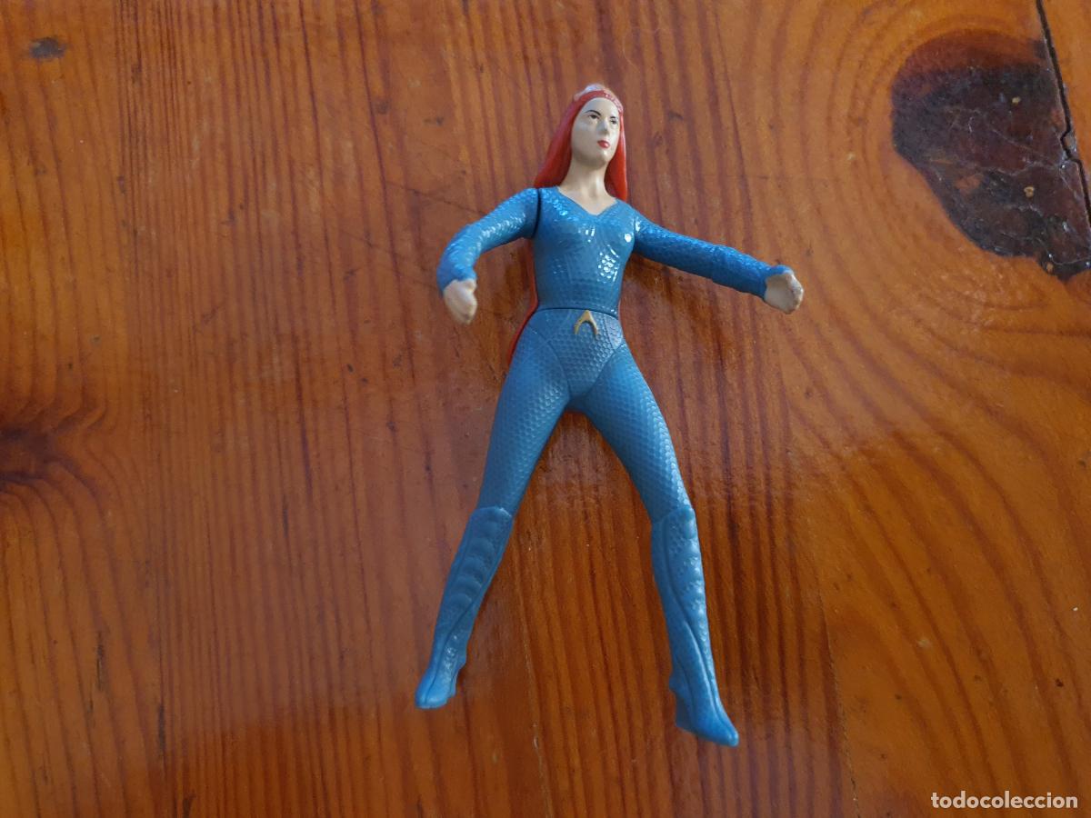 Brinquedos antigos e Jogos de cole&ccedil;&atilde;o: FIGURA BURGER KING BK - DC COMICS - AQUAMAN PRINCESA MERA
