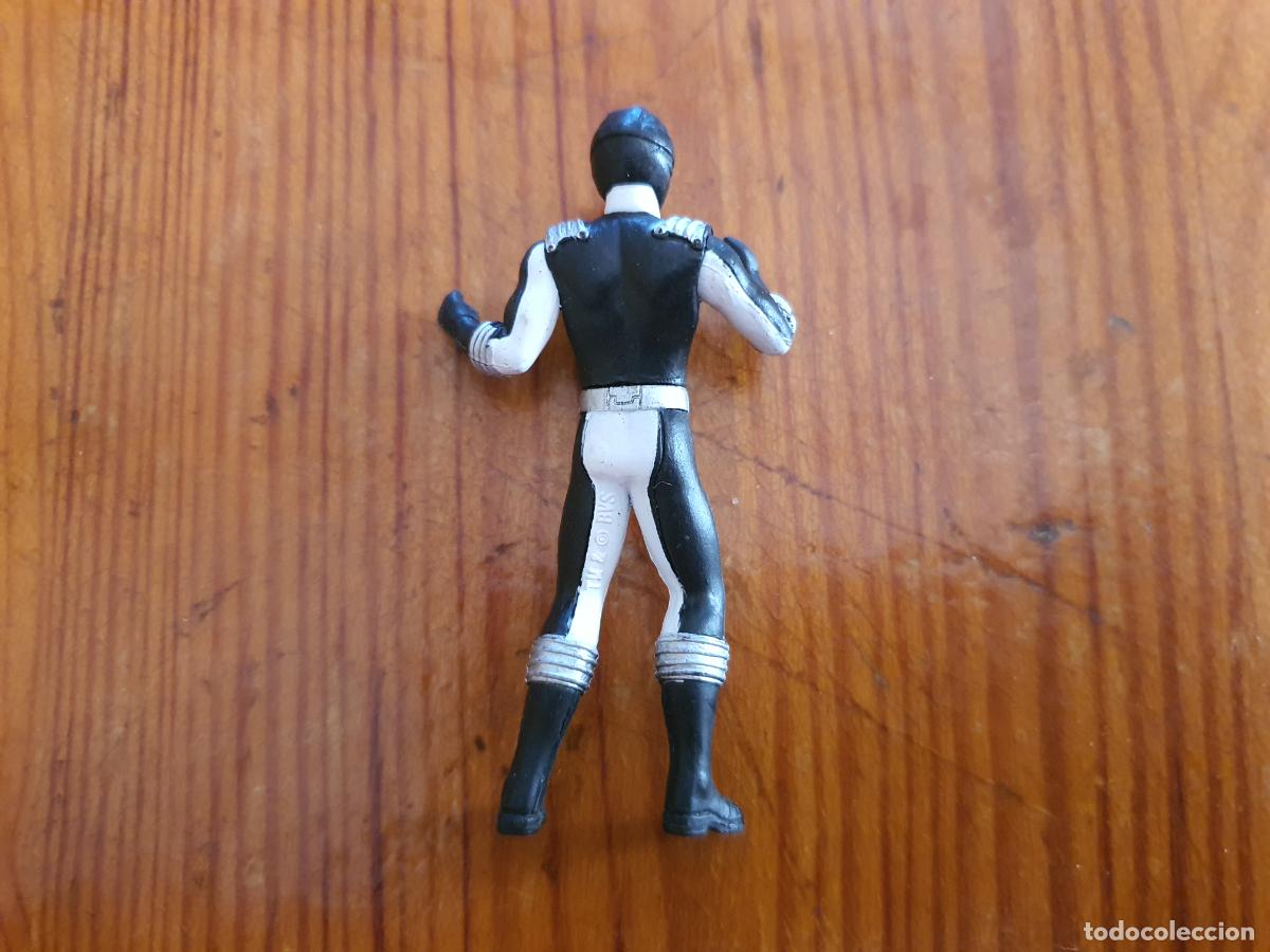 Brinquedos antigos e Jogos de cole&ccedil;&atilde;o: FIGURA POWER RANGERS NEGRO SENTAI HERO SERIES 4 // 7CM APROX ALTO