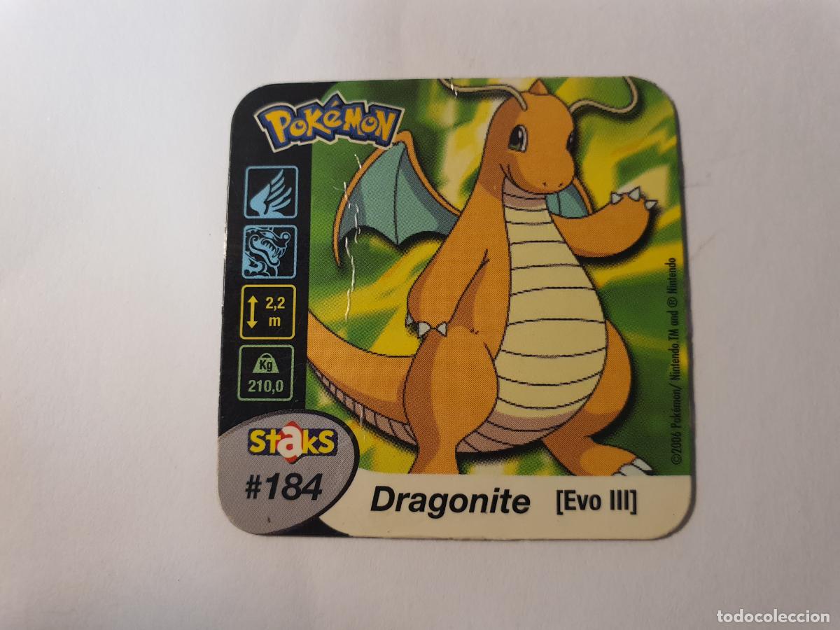 Juguetes antiguos y juegos de colecci&oacute;n: TAZO CROMO POKEMON -- 2006 -- POKEMON STAKS -- N&ordm; 184