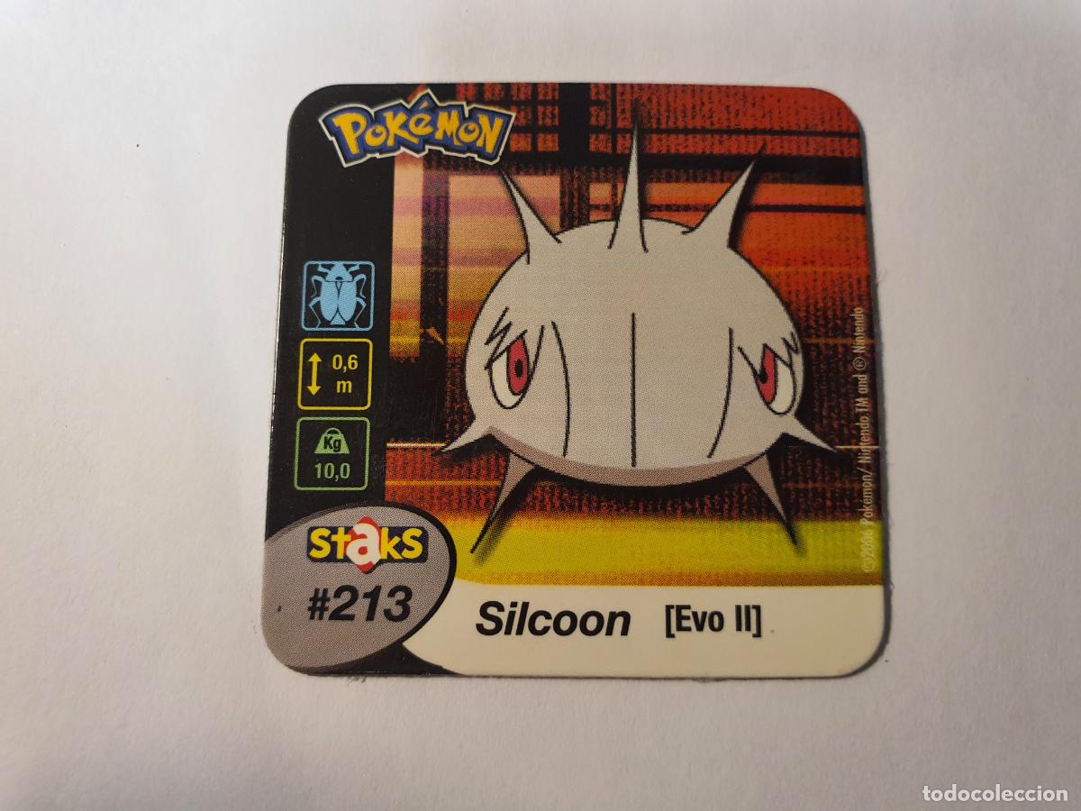 Juguetes antiguos y juegos de colecci&oacute;n: TAZO CROMO POKEMON -- 2006 -- POKEMON STAKS -- N&ordm; 213