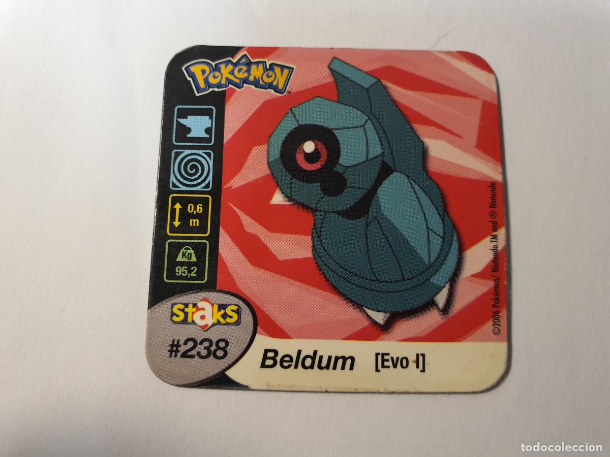 Juguetes antiguos y juegos de colecci&oacute;n: TAZO CROMO POKEMON -- 2006 -- POKEMON STAKS -- N&ordm; 238