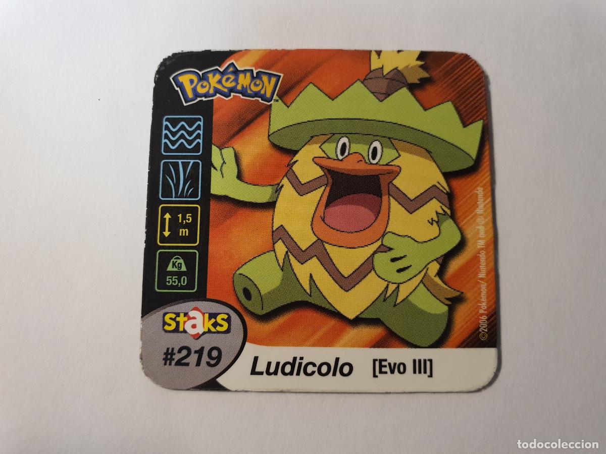 Juguetes antiguos y juegos de colecci&oacute;n: TAZO CROMO POKEMON -- 2006 -- POKEMON STAKS -- N&ordm; 219