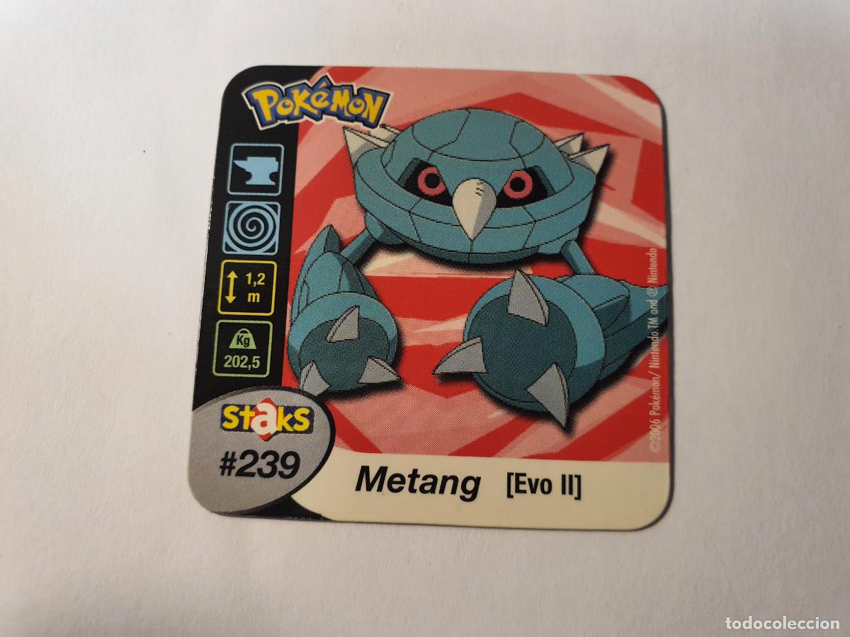 Juguetes antiguos y juegos de colecci&oacute;n: TAZO CROMO POKEMON -- 2006 -- POKEMON STAKS -- N&ordm; 238