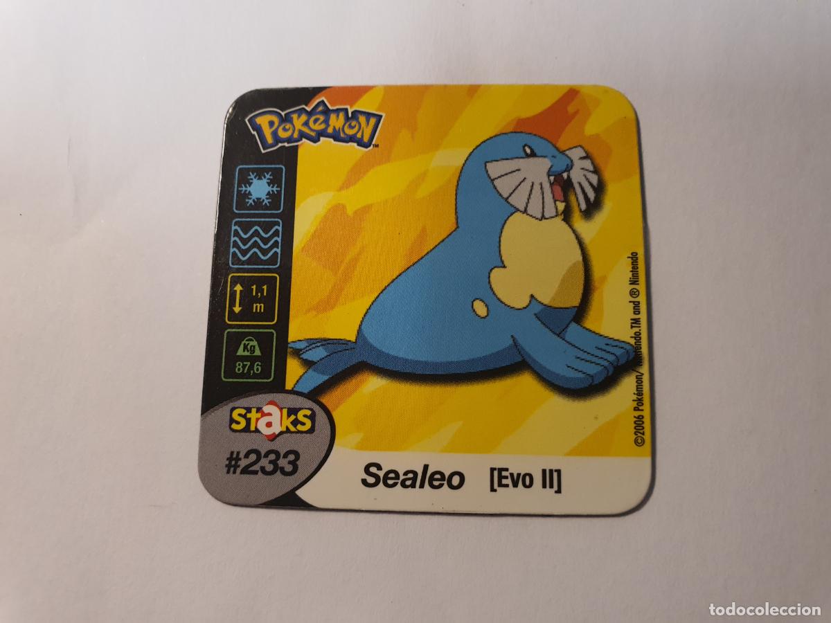 Juguetes antiguos y juegos de colecci&oacute;n: TAZO CROMO POKEMON -- 2006 -- POKEMON STAKS -- N&ordm; 233