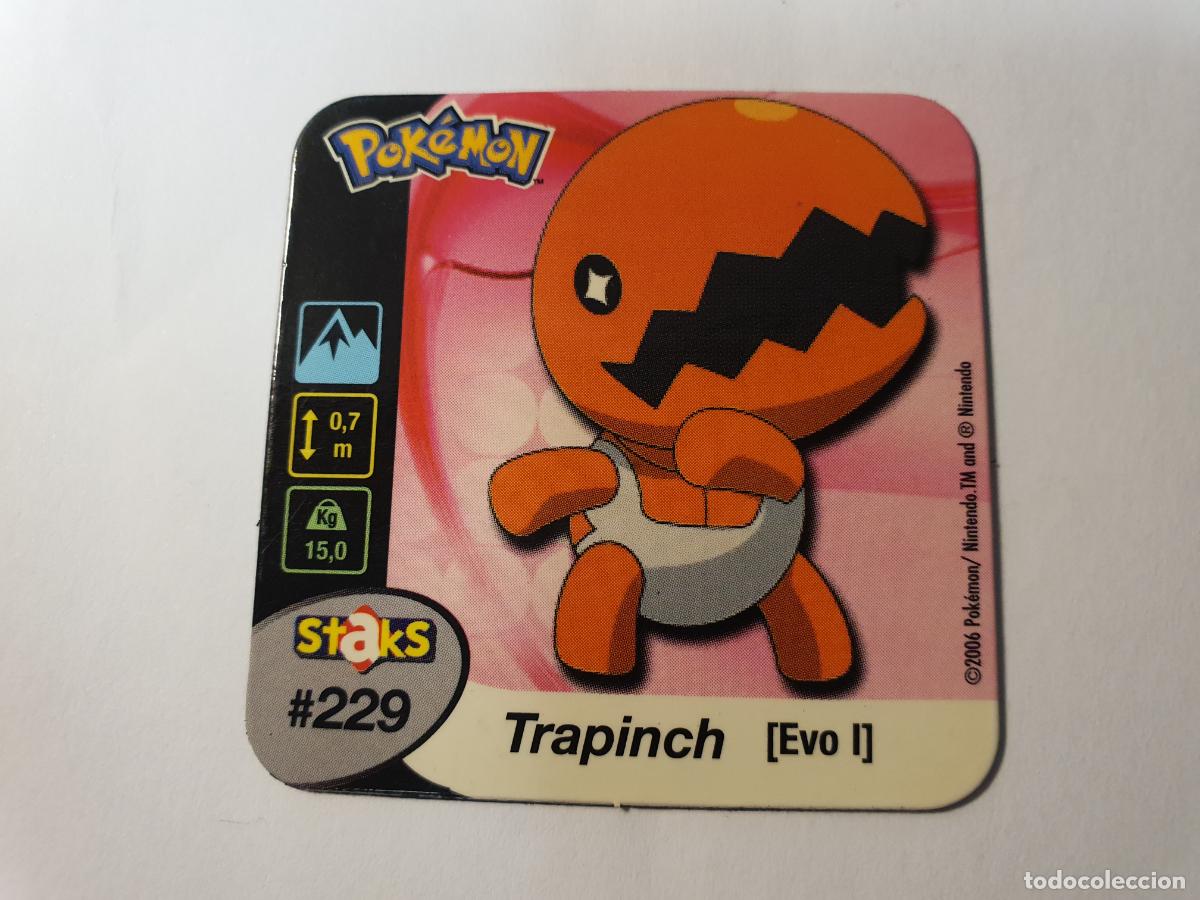 Juguetes antiguos y juegos de colecci&oacute;n: TAZO CROMO POKEMON -- 2006 -- POKEMON STAKS -- N&ordm; 229