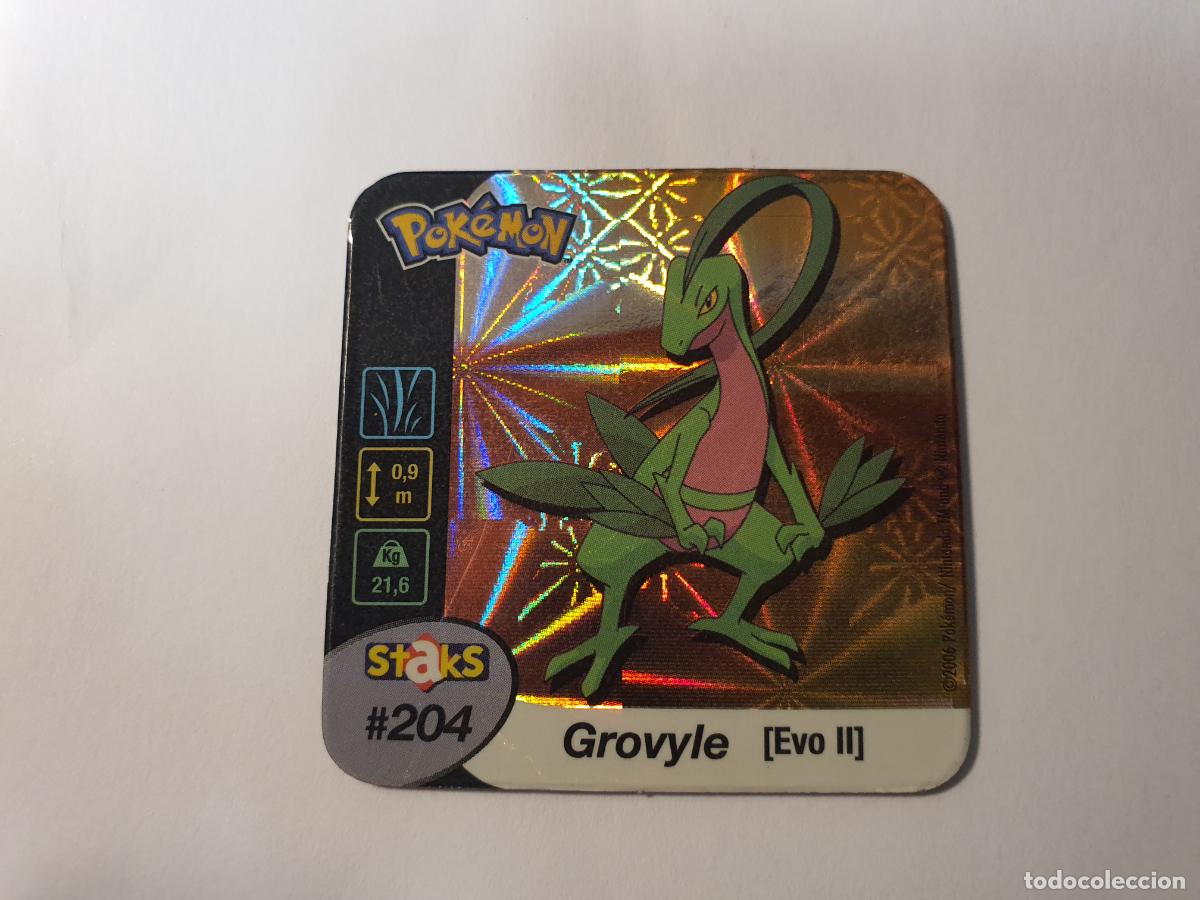 Juguetes antiguos y juegos de colecci&oacute;n: TAZO CROMO POKEMON -- 2006 -- POKEMON STAKS -- N&ordm; 204