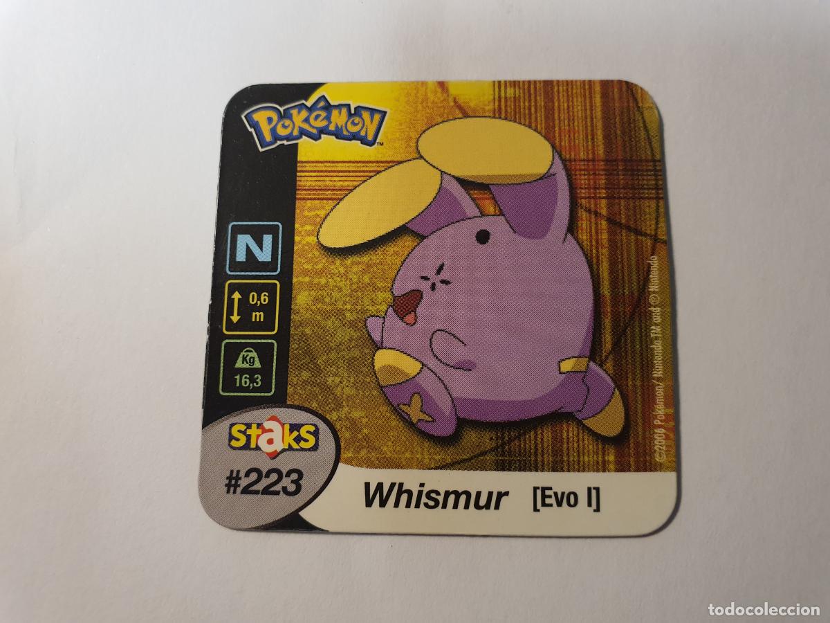 Juguetes antiguos y juegos de colecci&oacute;n: TAZO CROMO POKEMON -- 2006 -- POKEMON STAKS -- N&ordm; 223