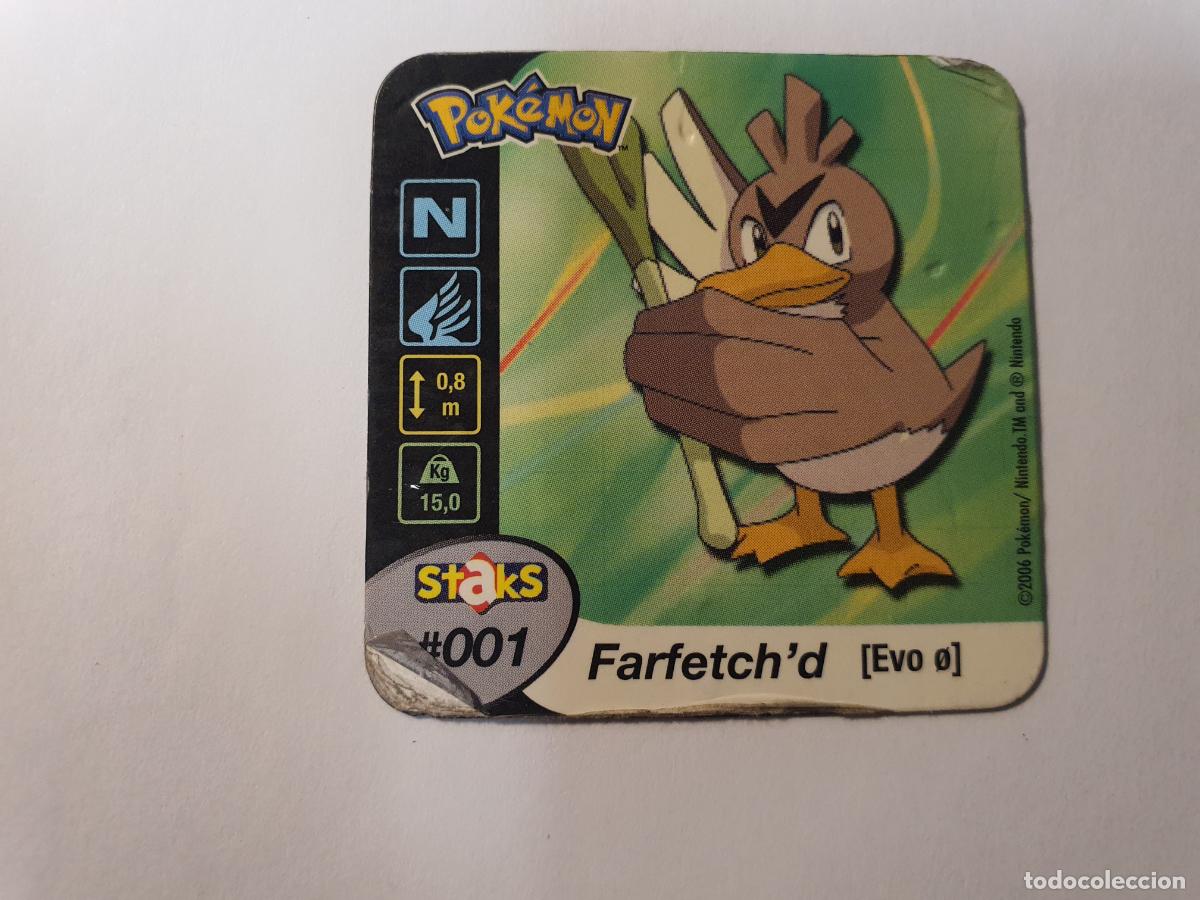Juguetes antiguos y juegos de colecci&oacute;n: TAZO CROMO POKEMON -- 2006 -- POKEMON STAKS -- N&ordm; 1