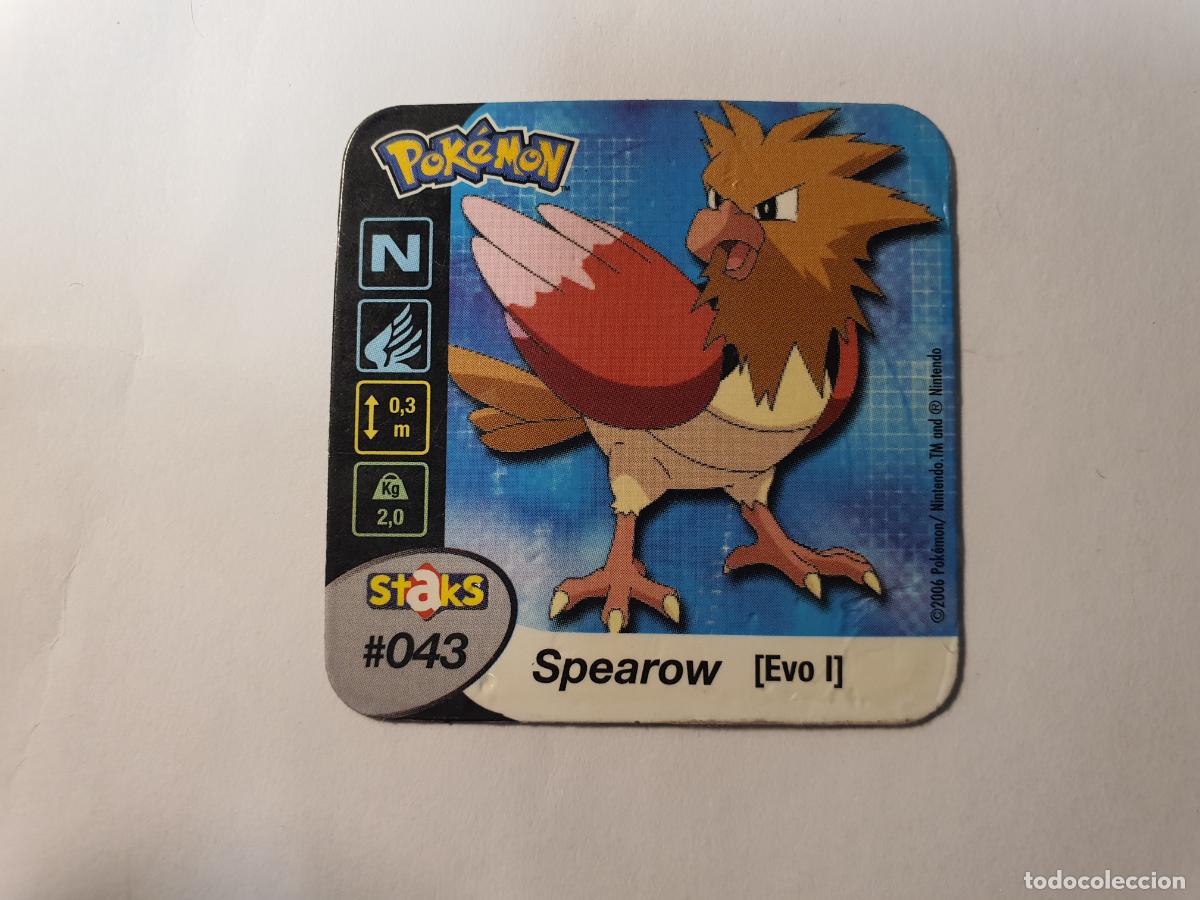 Juguetes antiguos y juegos de colecci&oacute;n: TAZO CROMO POKEMON -- 2006 -- POKEMON STAKS -- N&ordm; 43