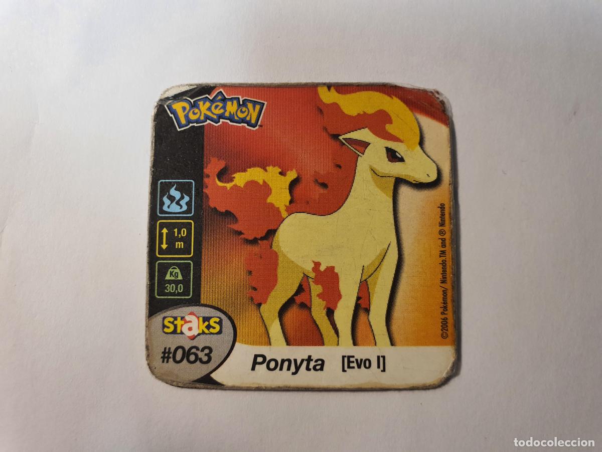 Juguetes antiguos y juegos de colecci&oacute;n: TAZO CROMO POKEMON -- 2006 -- POKEMON STAKS -- N&ordm; 63