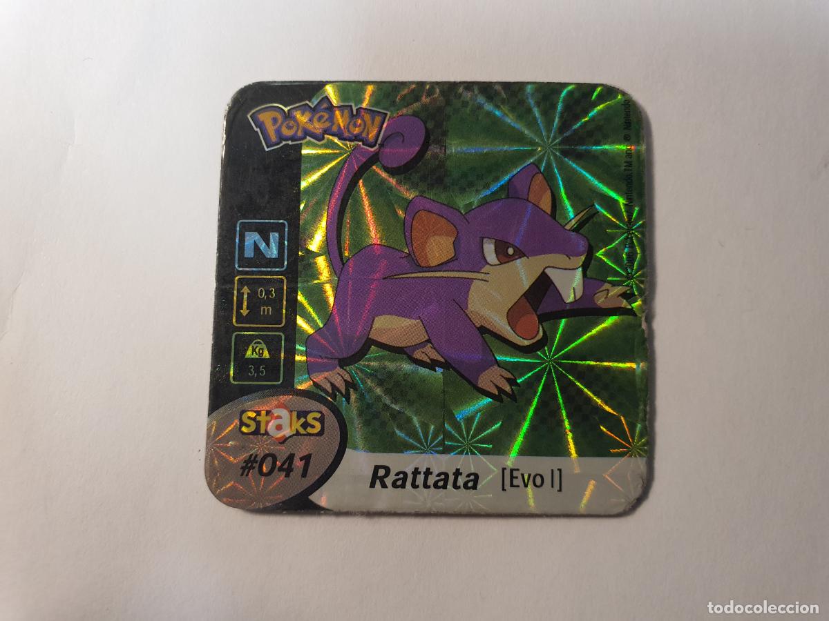 Juguetes antiguos y juegos de colecci&oacute;n: TAZO CROMO POKEMON -- 2006 -- POKEMON STAKS -- N&ordm; 41