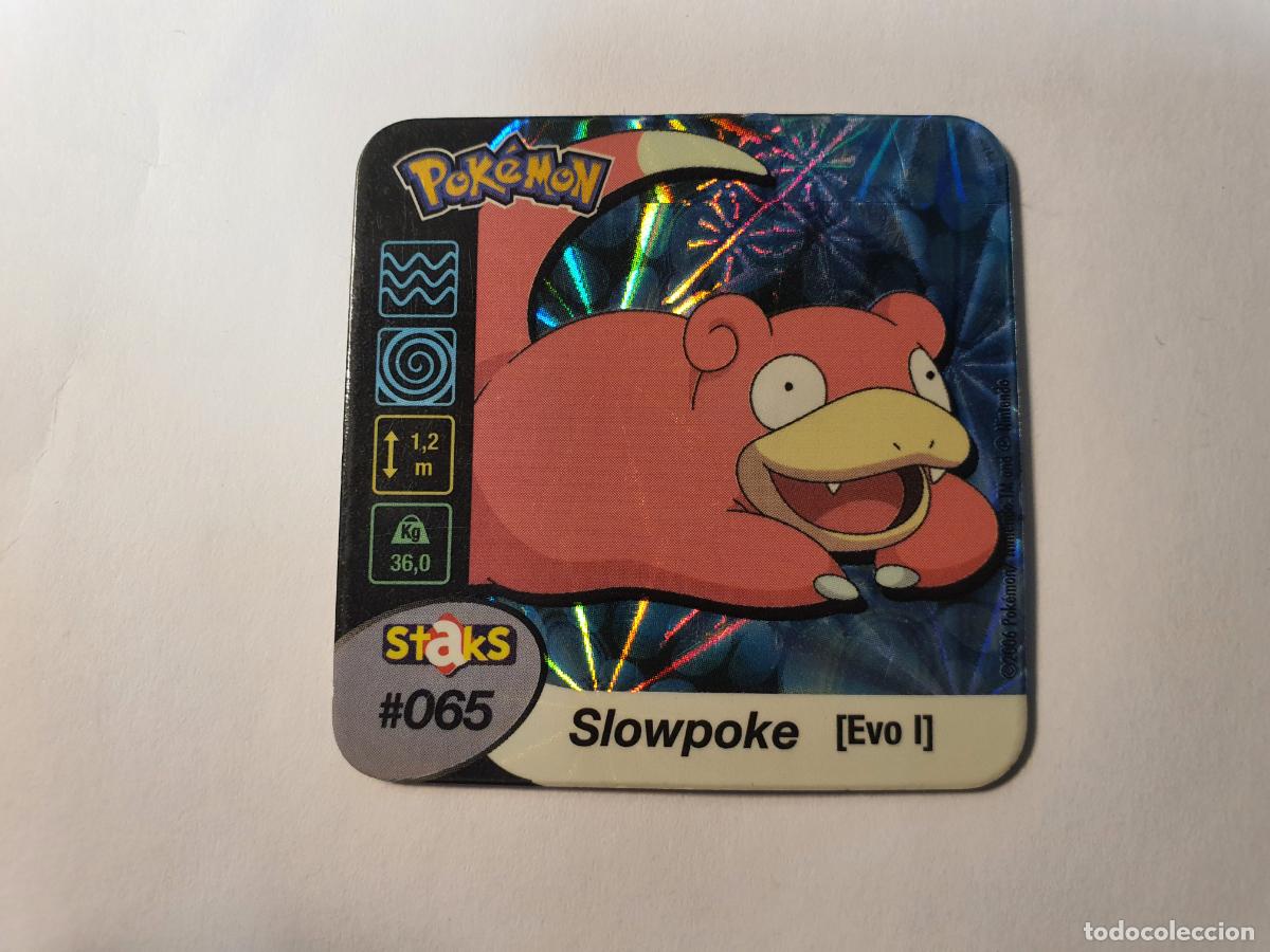 Juguetes antiguos y juegos de colecci&oacute;n: TAZO CROMO POKEMON -- 2006 -- POKEMON STAKS -- N&ordm; 65