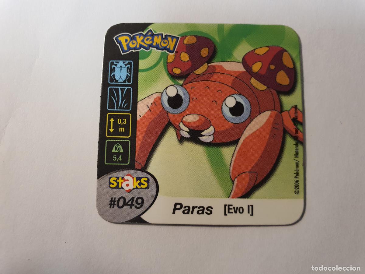 Juguetes antiguos y juegos de colecci&oacute;n: TAZO CROMO POKEMON -- 2006 -- POKEMON STAKS -- N&ordm; 49