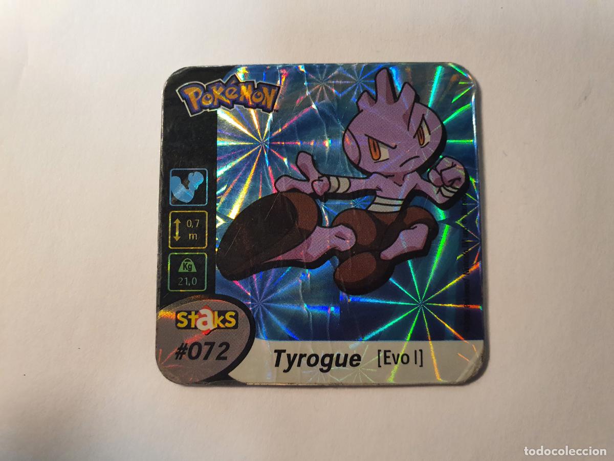 Juguetes antiguos y juegos de colecci&oacute;n: TAZO CROMO POKEMON -- 2006 -- POKEMON STAKS -- N&ordm; 72
