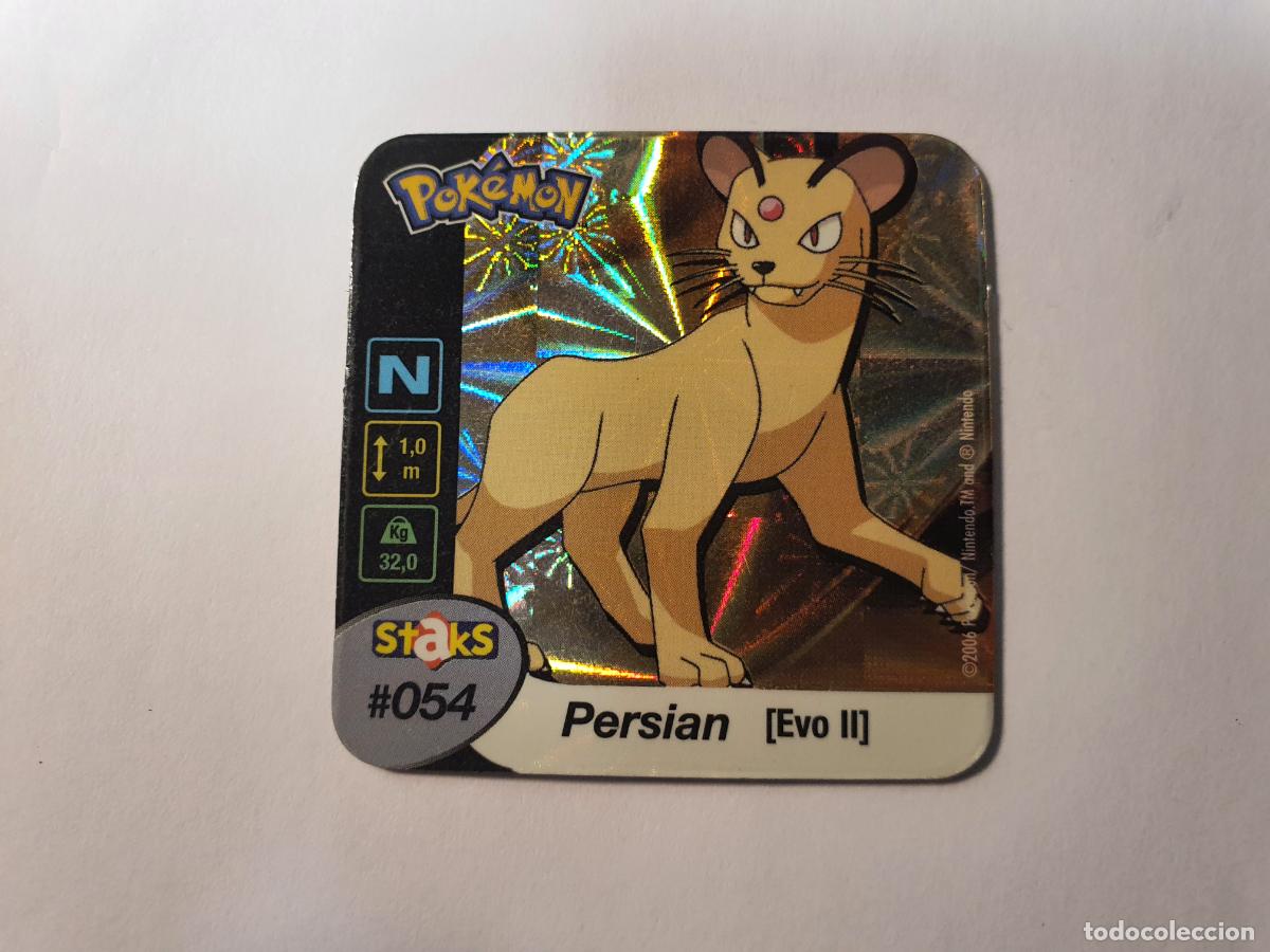 Juguetes antiguos y juegos de colecci&oacute;n: TAZO CROMO POKEMON -- 2006 -- POKEMON STAKS -- N&ordm; 54