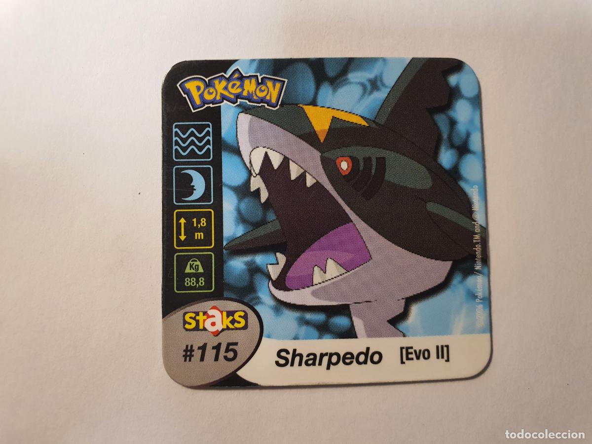 Juguetes antiguos y juegos de colecci&oacute;n: TAZO CROMO POKEMON -- 2006 -- POKEMON STAKS -- N&ordm; 115