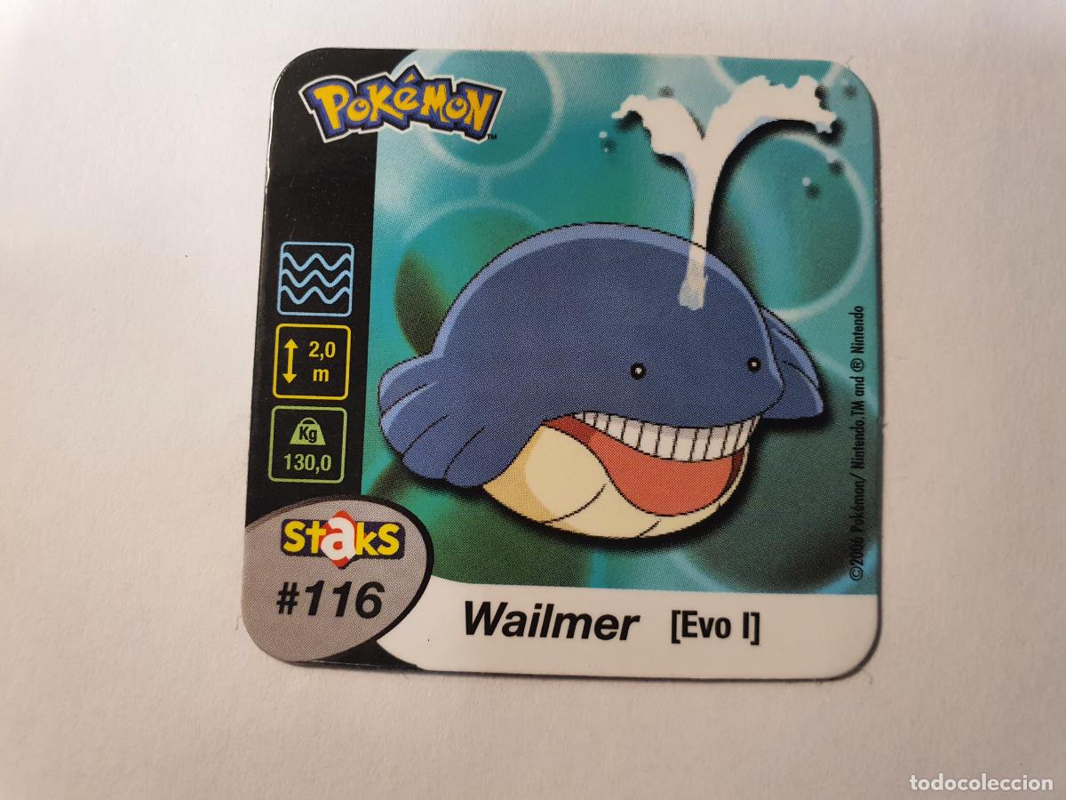 Juguetes antiguos y juegos de colecci&oacute;n: TAZO CROMO POKEMON -- 2006 -- POKEMON STAKS -- N&ordm; 116