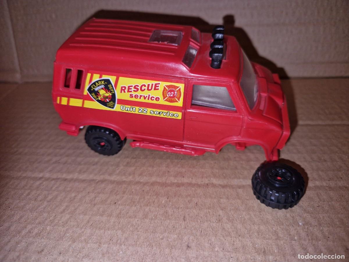 Juguetes antiguos y juegos de colecci&oacute;n: GUISVAL BOMBEROS SERVICIO RESCATE