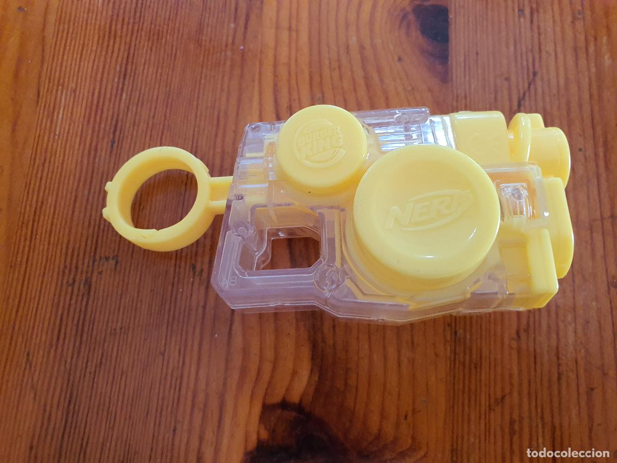Altes Spielzeug und Spiele: FIGURA BK BURGER KING 2017 - NERF - PISTOLA
