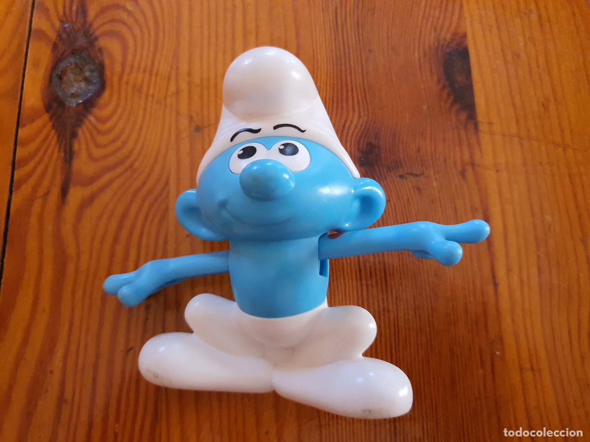 Juguetes antiguos y Juegos de colecci&oacute;n: FIGURA BK BURGER KING 2016 - LOS PITUFOS - PITUFO