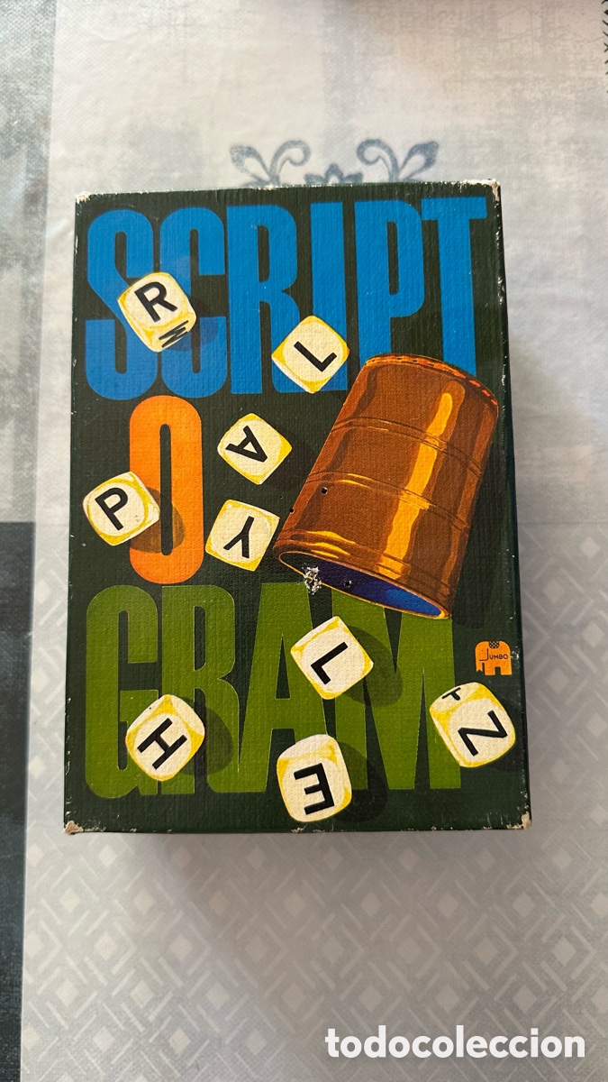 Juguetes antiguos y juegos de colecci&oacute;n: Scriptogram: Juego de palabras - Foto 1