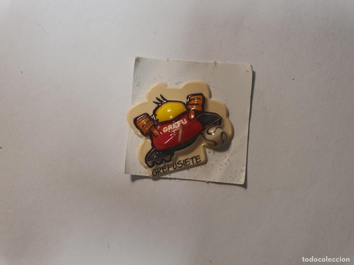 Juguetes antiguos y Juegos de colecci&oacute;n: CROMO PEGATINA GREFUSA -- GREFUSIETE