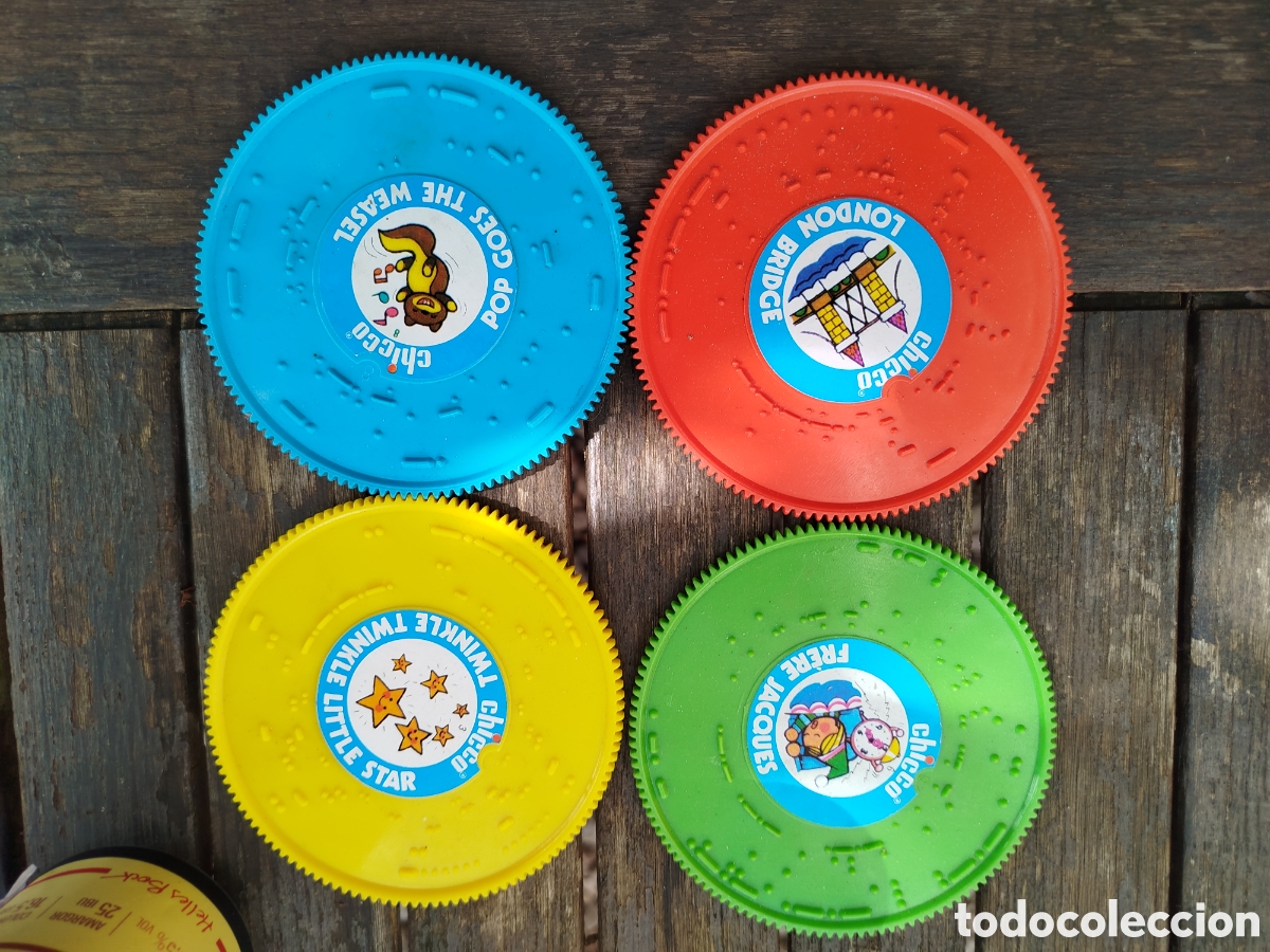 Juguetes antiguos y juegos de colecci&oacute;n: Tren tocadiscos Chicco - Foto 3