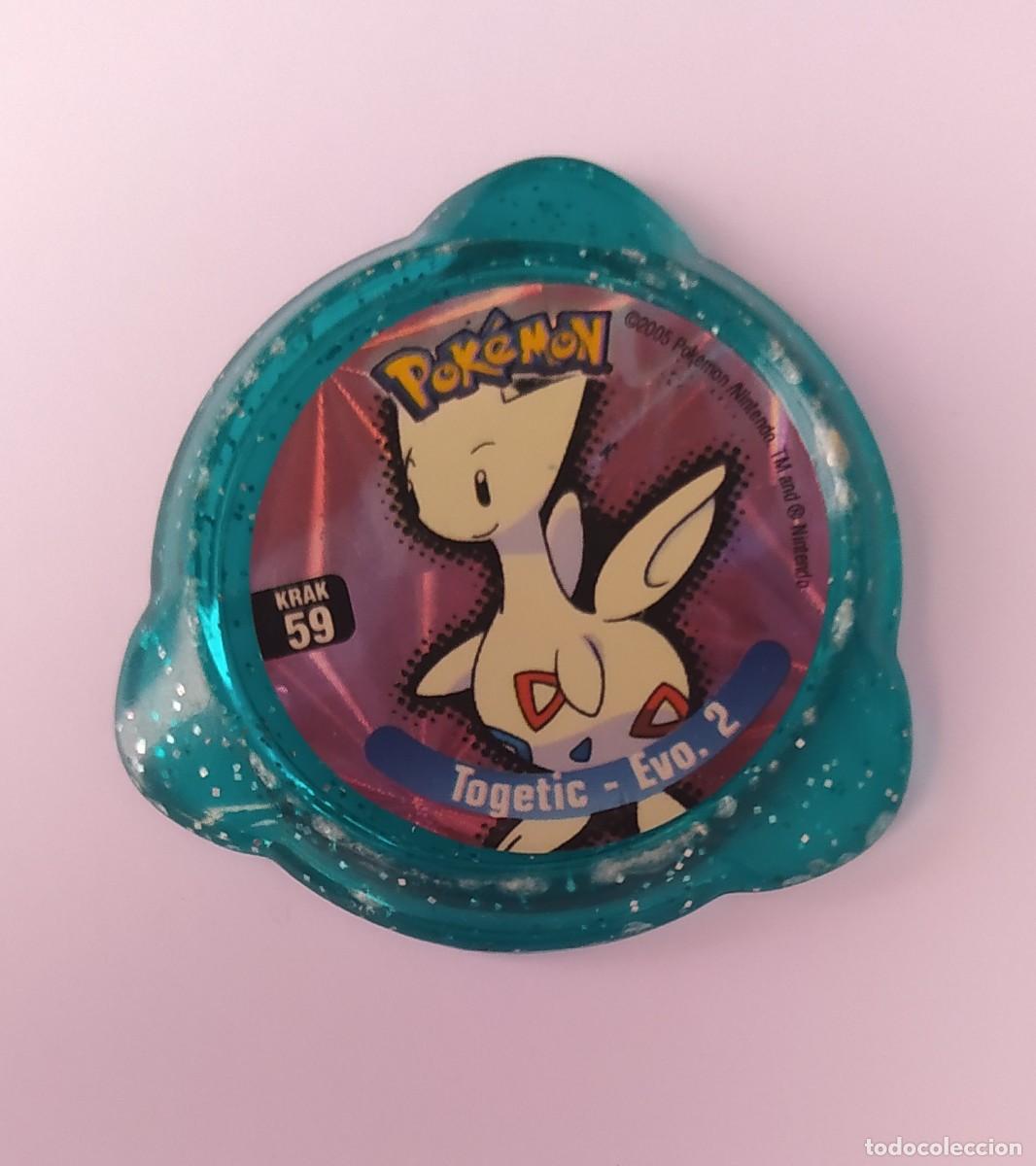 Juguetes antiguos y Juegos de colecci&oacute;n: POK&Eacute;MON NINTENDO KRAK N&deg;59 TOGETIC EVOLUCI&Oacute;N 2 PANINI 2005 KRAKS