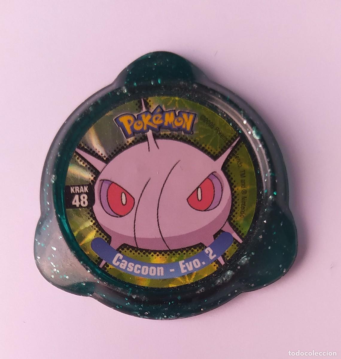 Juguetes antiguos y Juegos de colecci&oacute;n: POK&Eacute;MON NINTENDO KRAK N&deg;48 CASCOON EVOLUCI&Oacute;N 2 PANINI 2005 KRAKS
