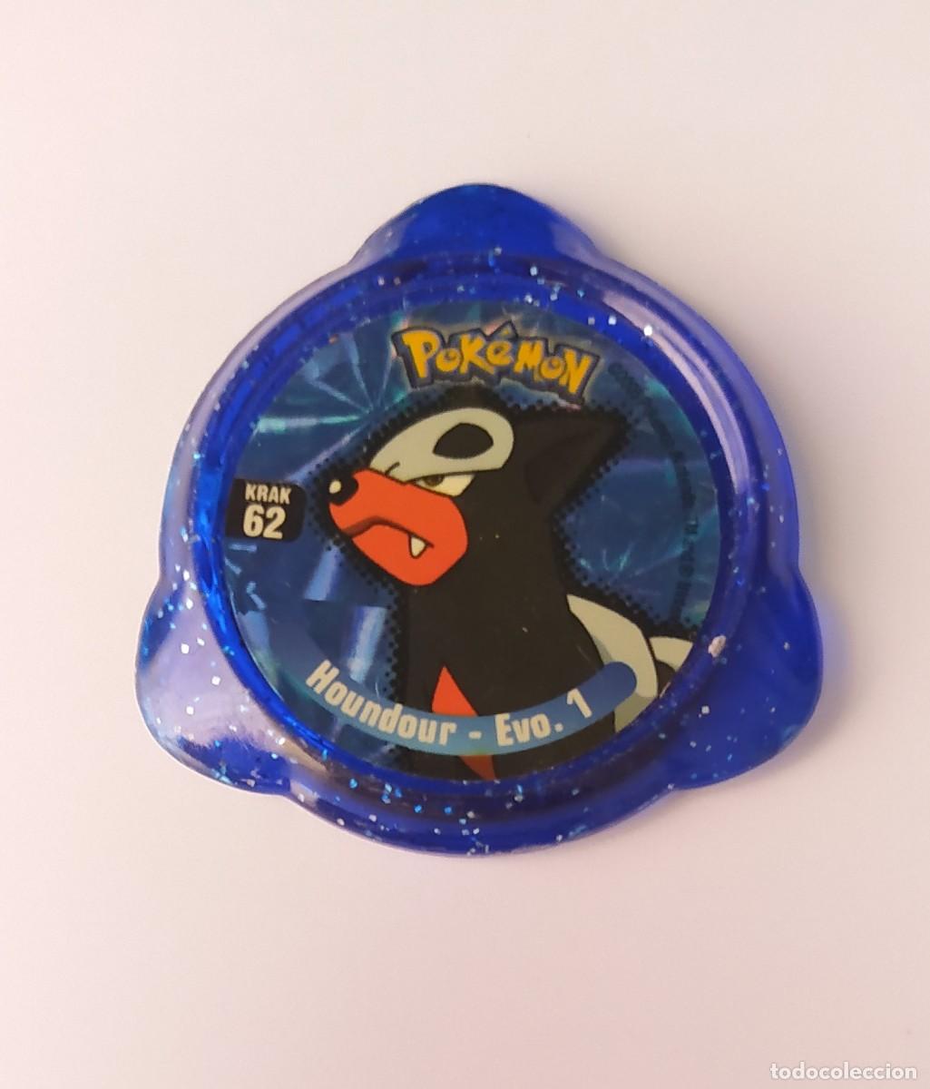 Juguetes antiguos y Juegos de colecci&oacute;n: POK&Eacute;MON NINTENDO KRAK N&deg;62 HOUNDOUR EVOLUCI&Oacute;N 1 PANINI 2005 KRAKS