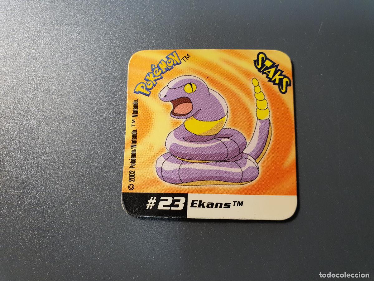 Juguetes antiguos y Juegos de colecci&oacute;n: TAZO CROMO POKEMON -- 2002 -- POKEMON STAKS -- N&ordm; 23