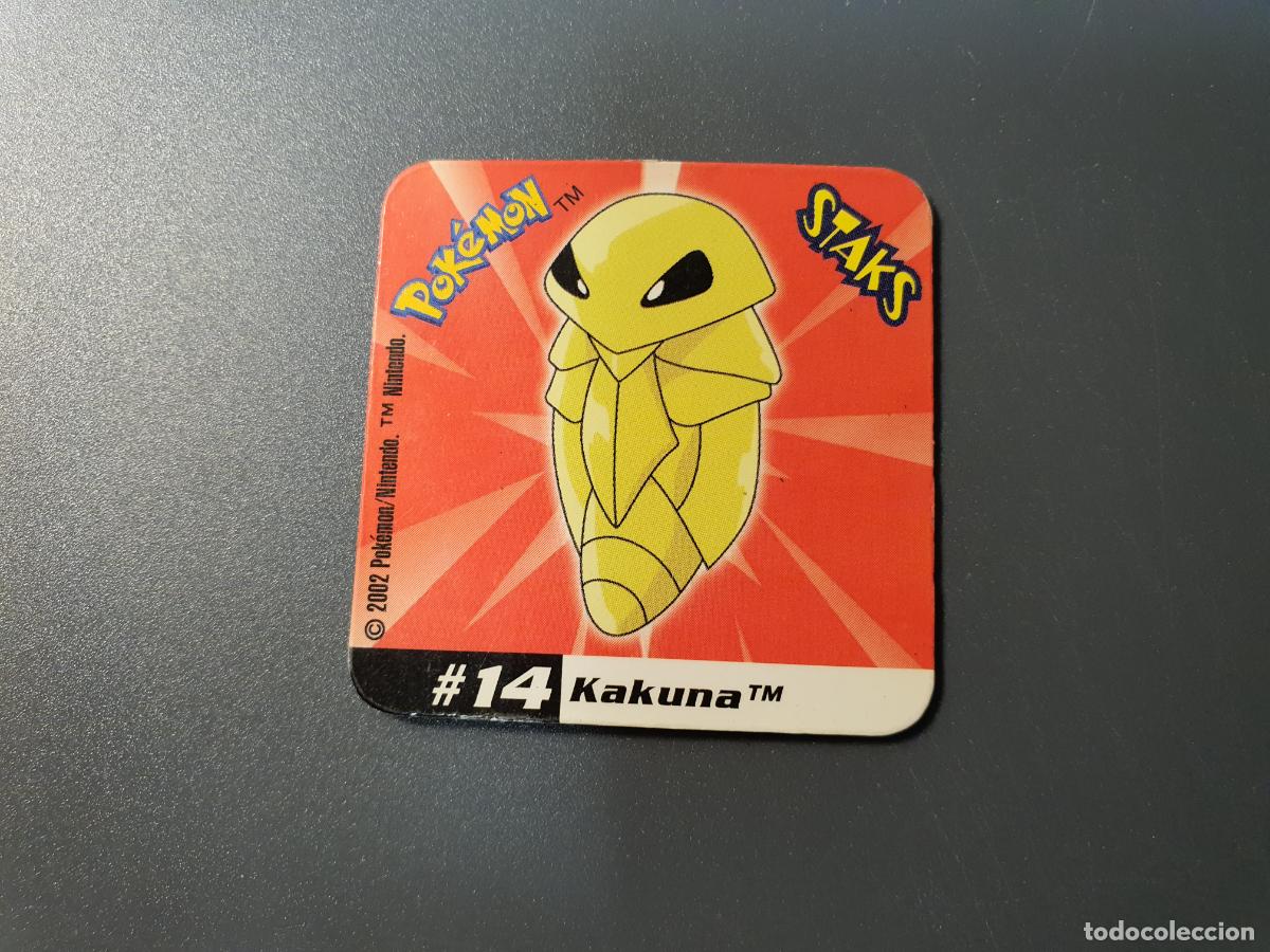 Juguetes antiguos y Juegos de colecci&oacute;n: TAZO CROMO POKEMON -- 2002 -- POKEMON STAKS -- N&ordm; 14