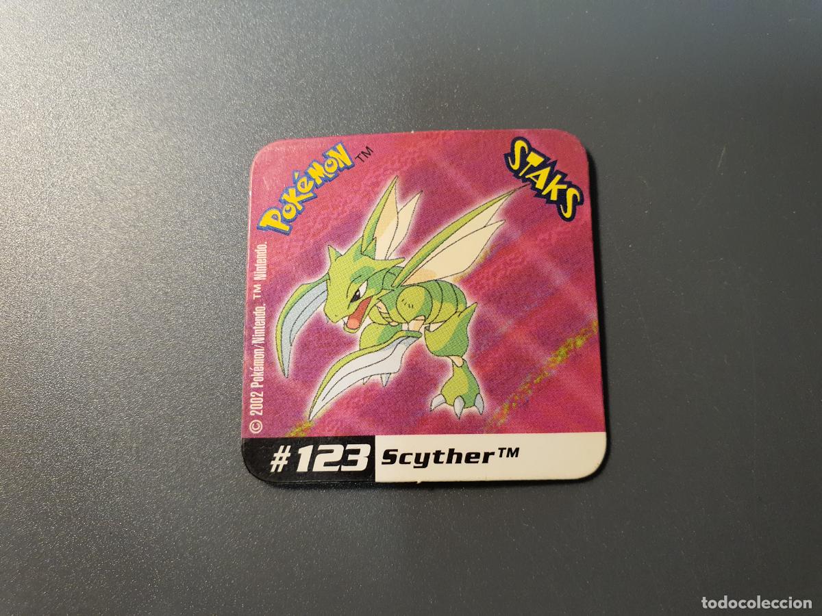 Juguetes antiguos y Juegos de colecci&oacute;n: TAZO CROMO POKEMON -- 2002 -- POKEMON STAKS -- N&ordm; 123