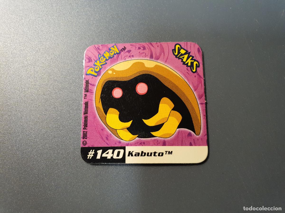 Juguetes antiguos y Juegos de colecci&oacute;n: TAZO CROMO POKEMON -- 2002 -- POKEMON STAKS -- N&ordm; 140